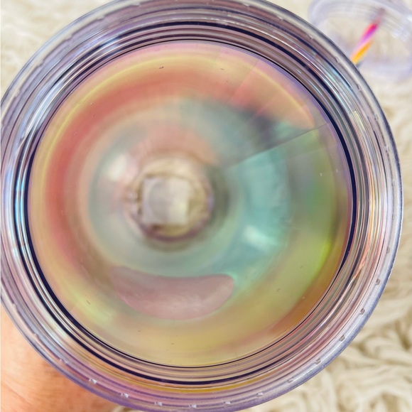 ❤️💙🧡Starbucks Rainbow Venti Dome Cold Cup 💜 - Picture 6 of 6
